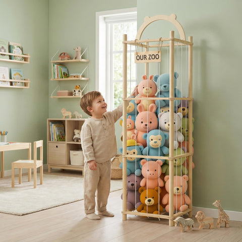 Sortivo clutter-free room after organization demonstrates tidy play space.