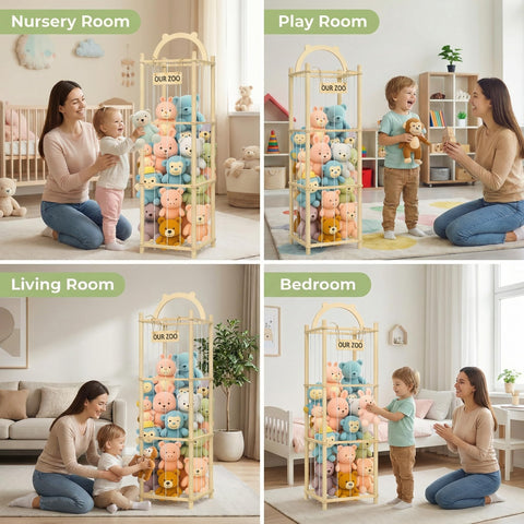 Sortivo room organization inspiration presents a neat, inviting bedroom.
