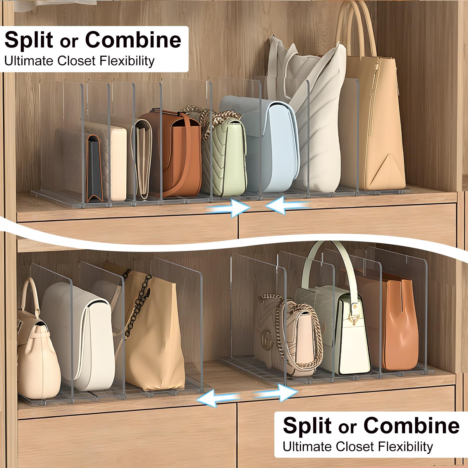 SortNStore-base-and-dividers-four-bases-fourteen-dividers enables customizable layouts