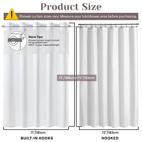 SORTTO waterproof inner liner paired with breathable outer curtain for versatility.
