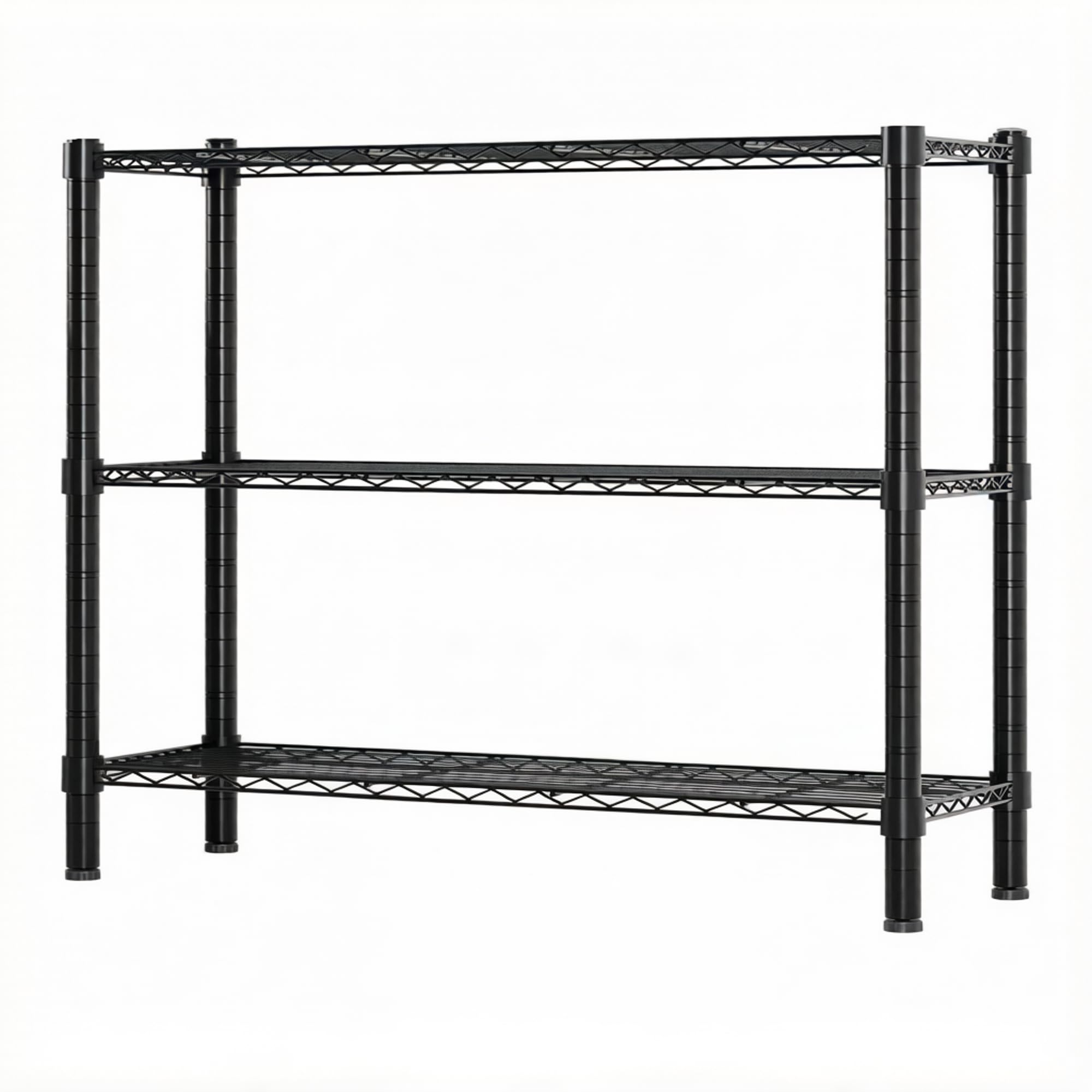 SoSo-BanTian1989 shelving unit assembly process demonstrates tool-free setup.