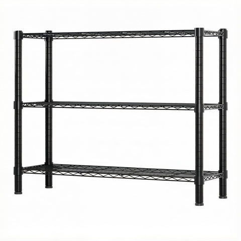 SoSo-BanTian1989 shelving unit assembly process demonstrates tool-free setup.