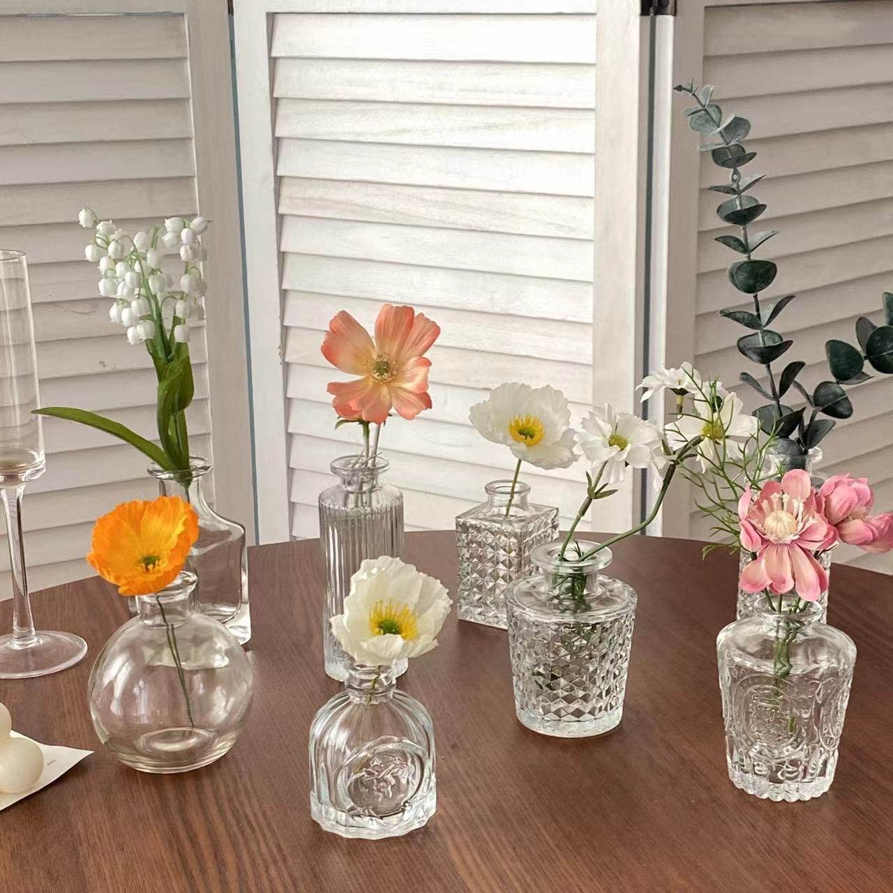 SOUJOY wedding reception centerpiece vase for delicate blooms