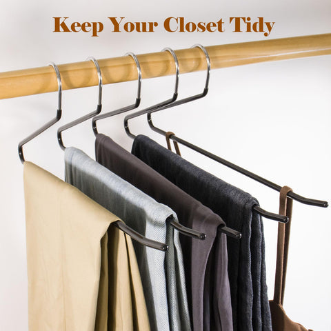 SOULNAMAN multi-garment hangers for varied wardrobe items