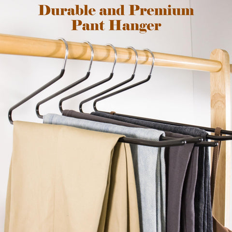SOULNAMAN versatile hangers for pants, skirts, scarves, and more