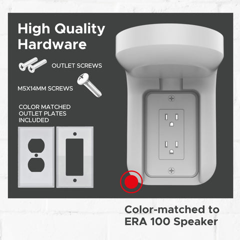 Sound Bass ERA 100 kit includes hardware for quick installation.