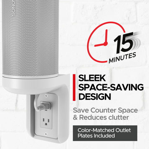 Sound Bass ERA 100 wall cable concealment keeps spaces neat.