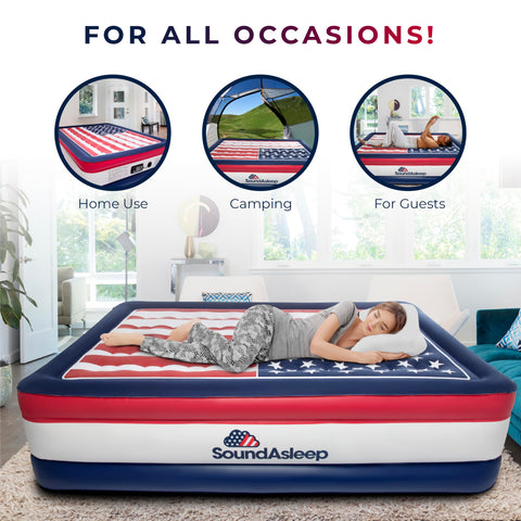 SoundAsleep Dream Series eco-friendly PVC offers durability with flexible performance.