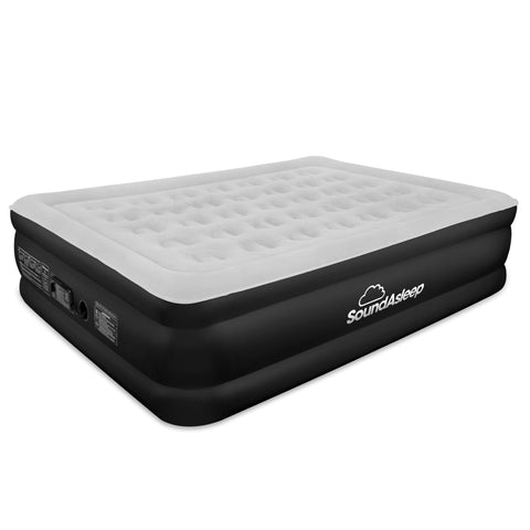 SoundAsleep Dream Series full-size dimensions 76 by 56 by 19 inches for spacious comfort.