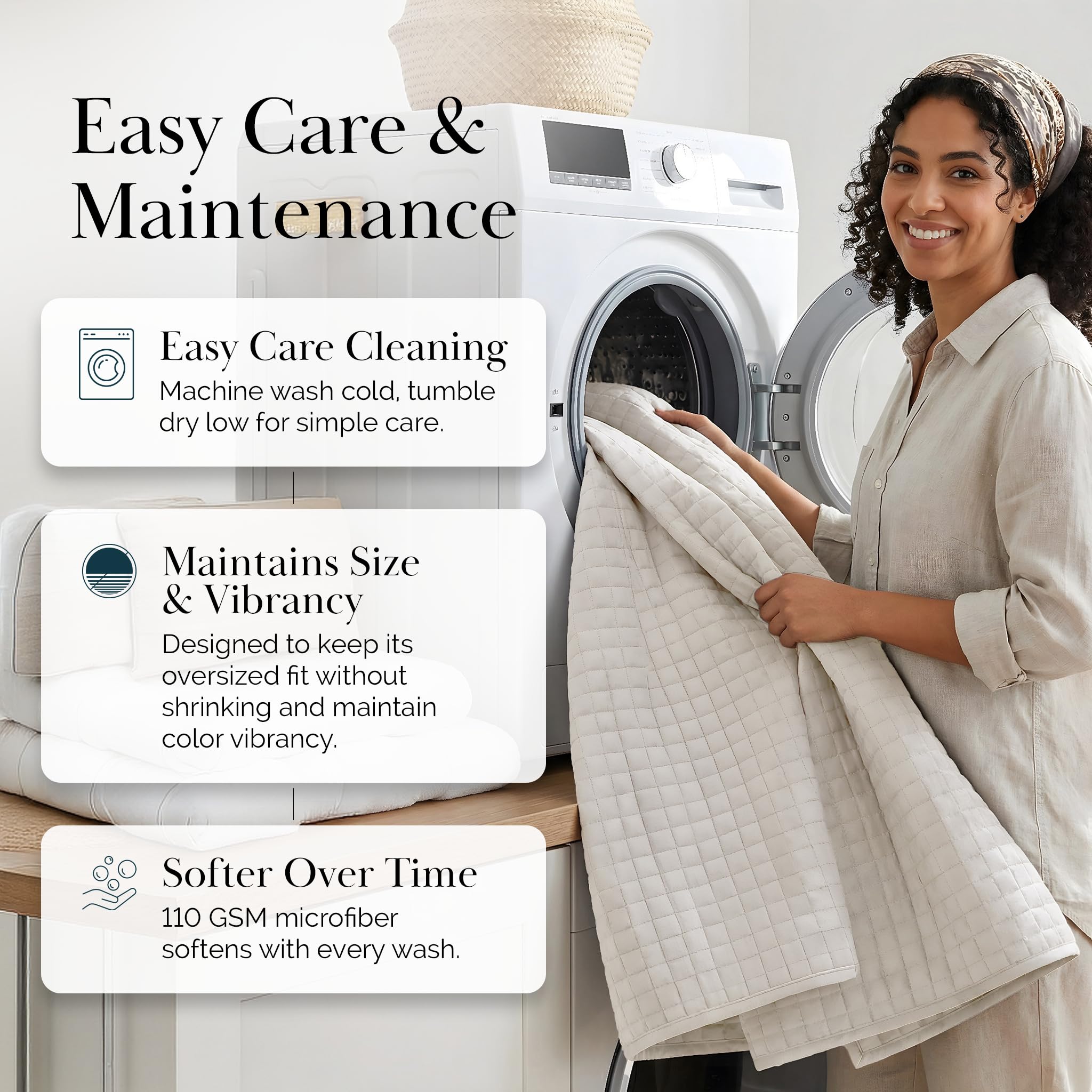 Southshore Fine Living cozy bedroom ambience with breathable microfiber comfort.