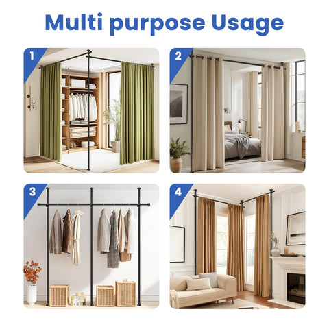Sovtfides extension rods included extend full-room coverage.
