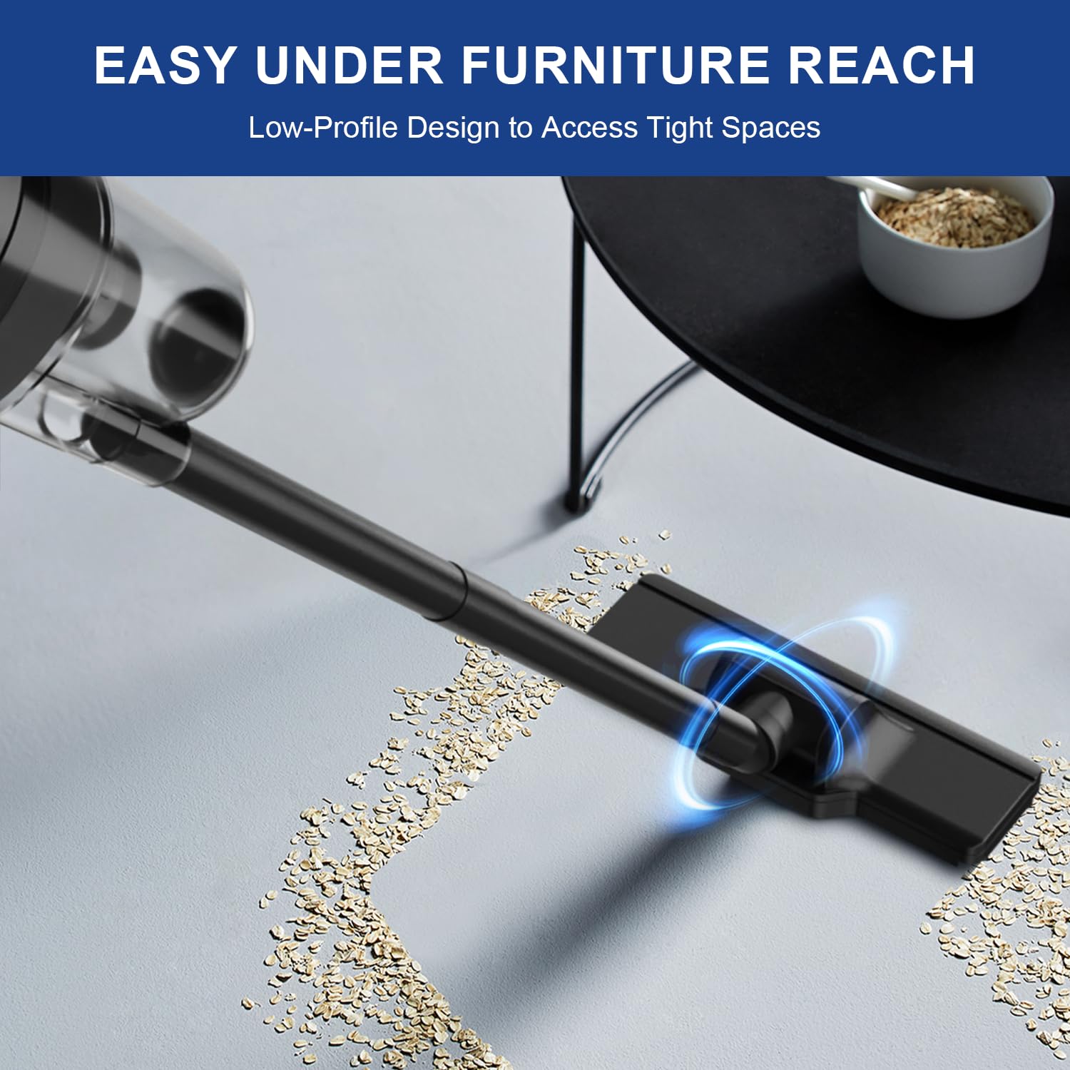 SOWTECH 6-in-1 multifunction vacuum with attachments for upholstery and crevices