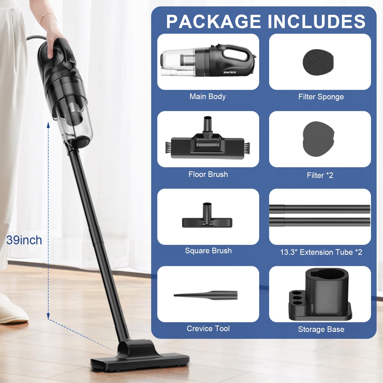 SOWTECH customer service team and 12-month warranty offer responsive support