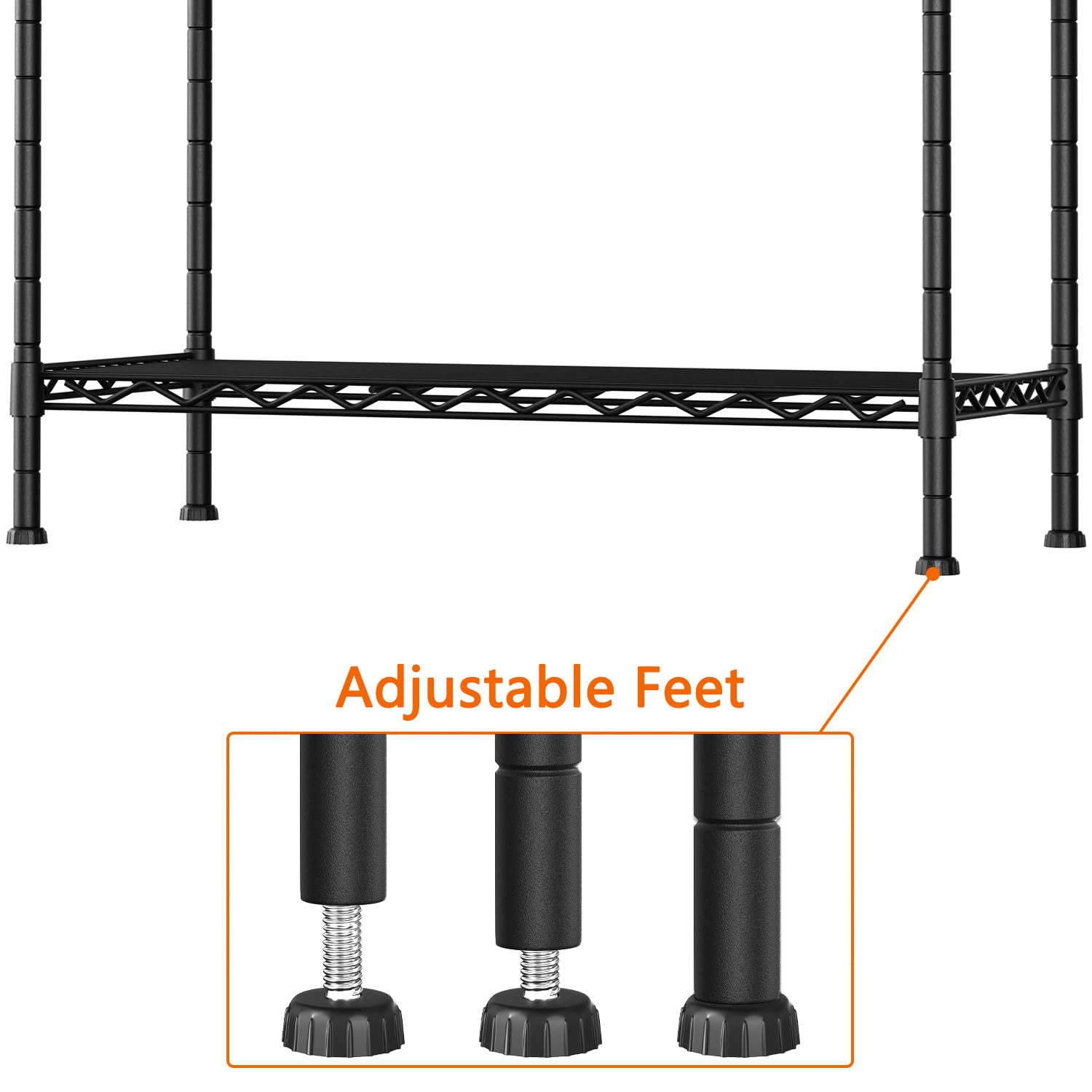 Soywey multi-purpose storage in garage or closet for organized spaces