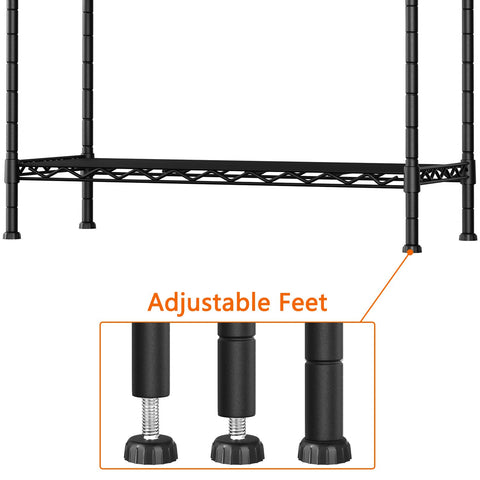 Soywey multi-purpose storage in garage or closet for organized spaces