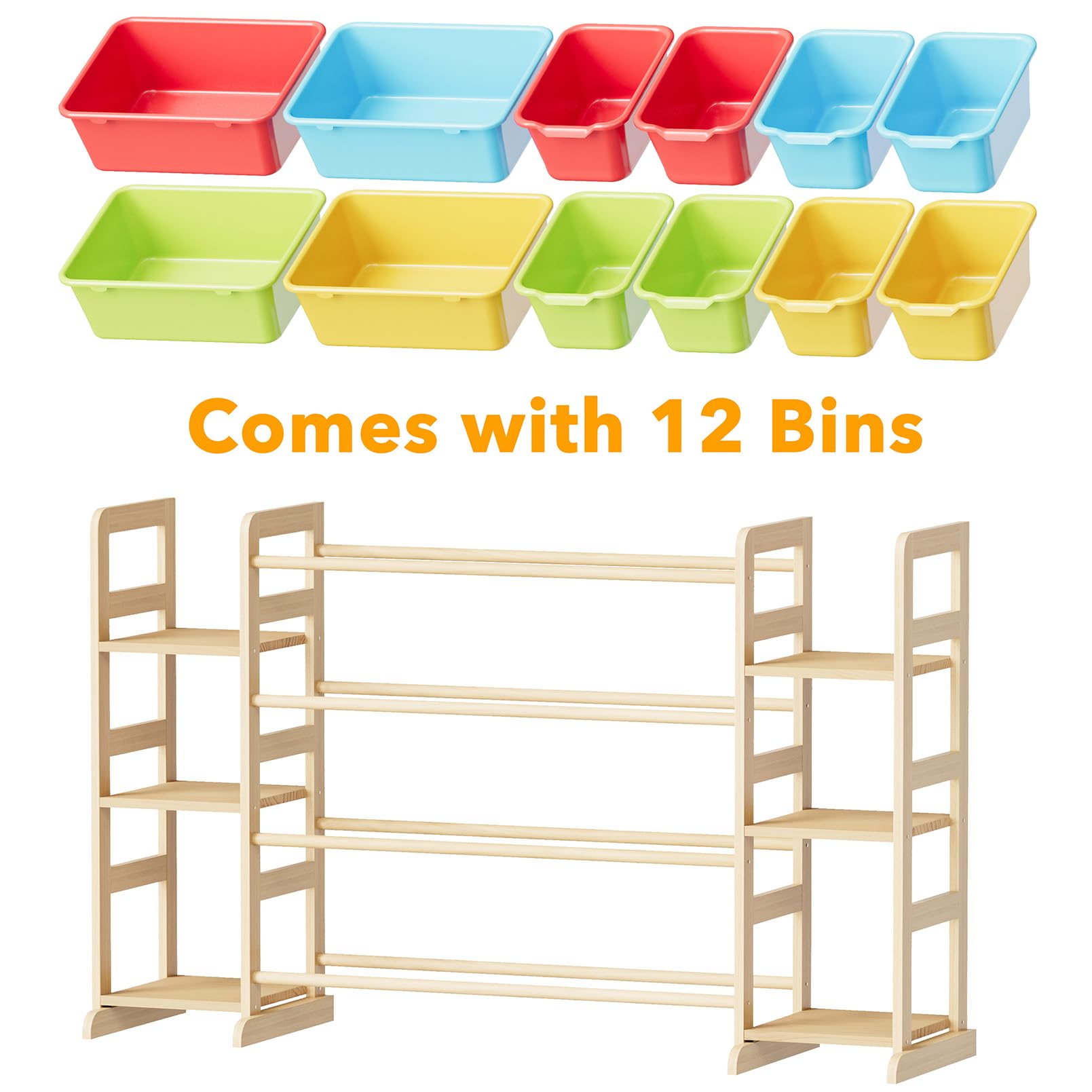 SpaceAid room decor that also organizes bedrooms and playrooms.