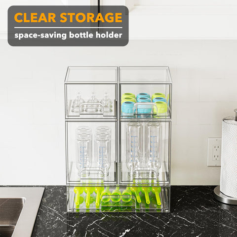 SpaceAid non-slip pads keep the organizer steady during use
