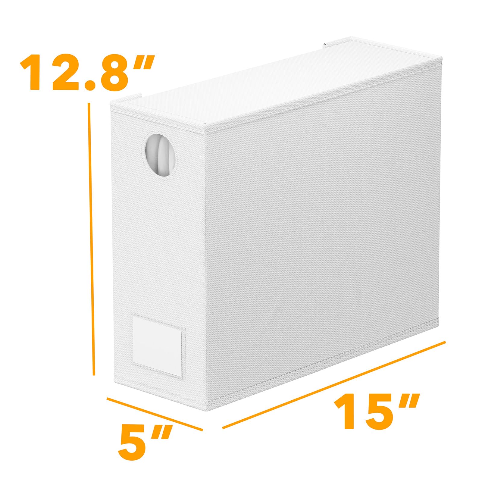 SpaceAid storage cubes fit queen or king sheet sets, duvet covers, and pillowcases.
