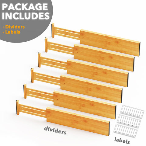 SpaceAid drawer organization system enables flexible, tidy storage daily