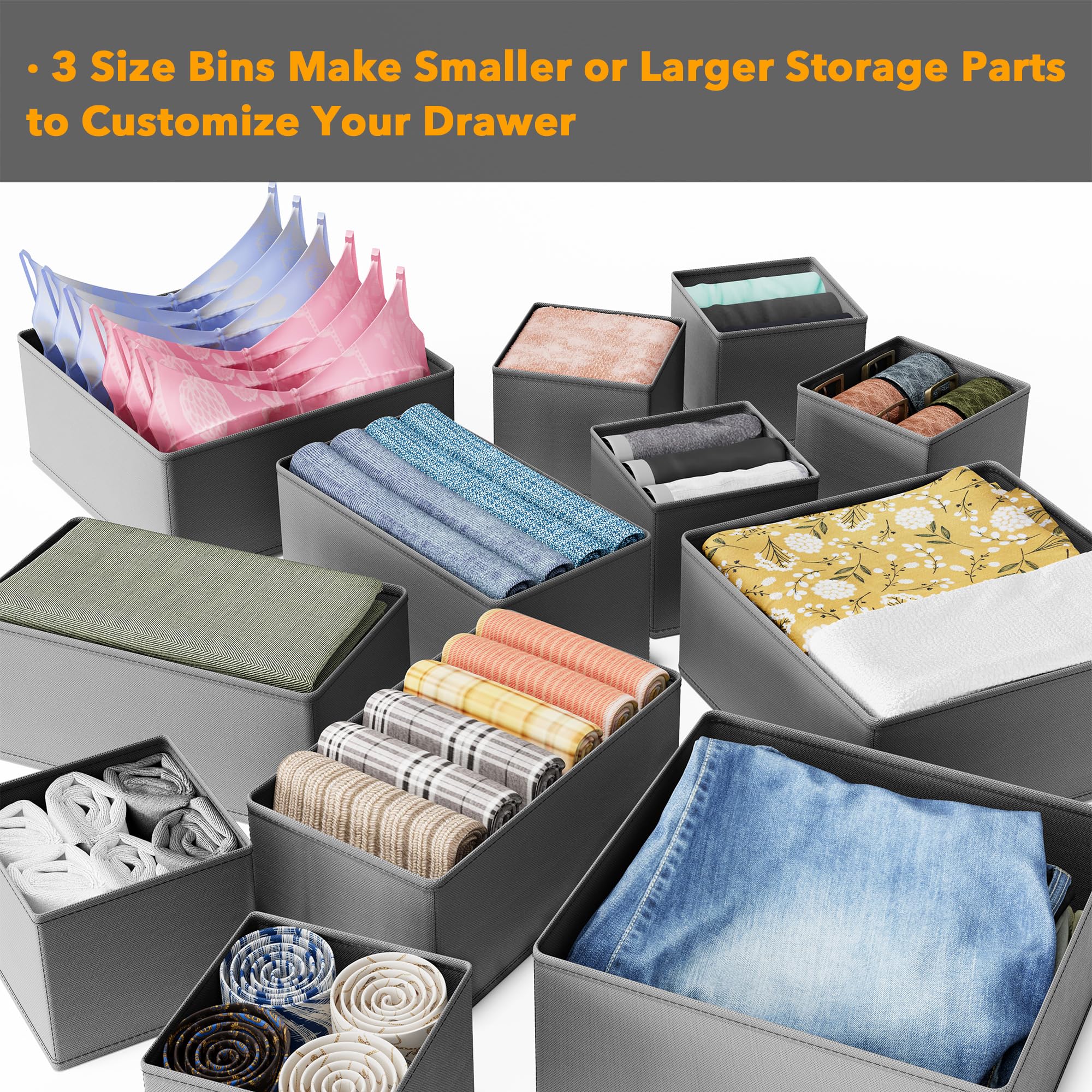 SpaceAid baby-clothes-sort keeps small garments tidy and visible.