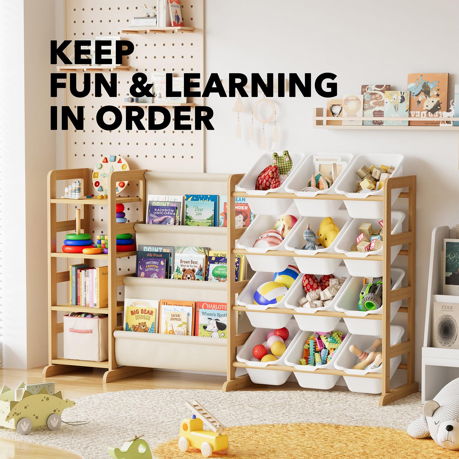 SpaceAid included instructions aid quick, easy assembly in busy homes.