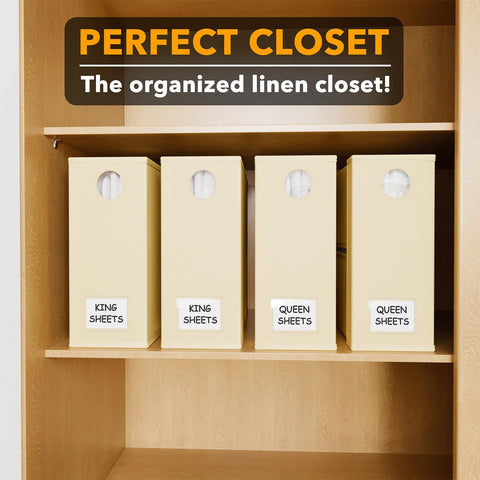 SpaceAid easy fold design speeds closet organization and setup