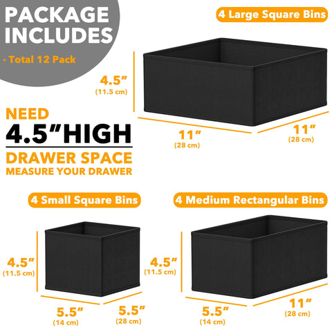 SpaceAid fold-flat design stores bins when not in use.