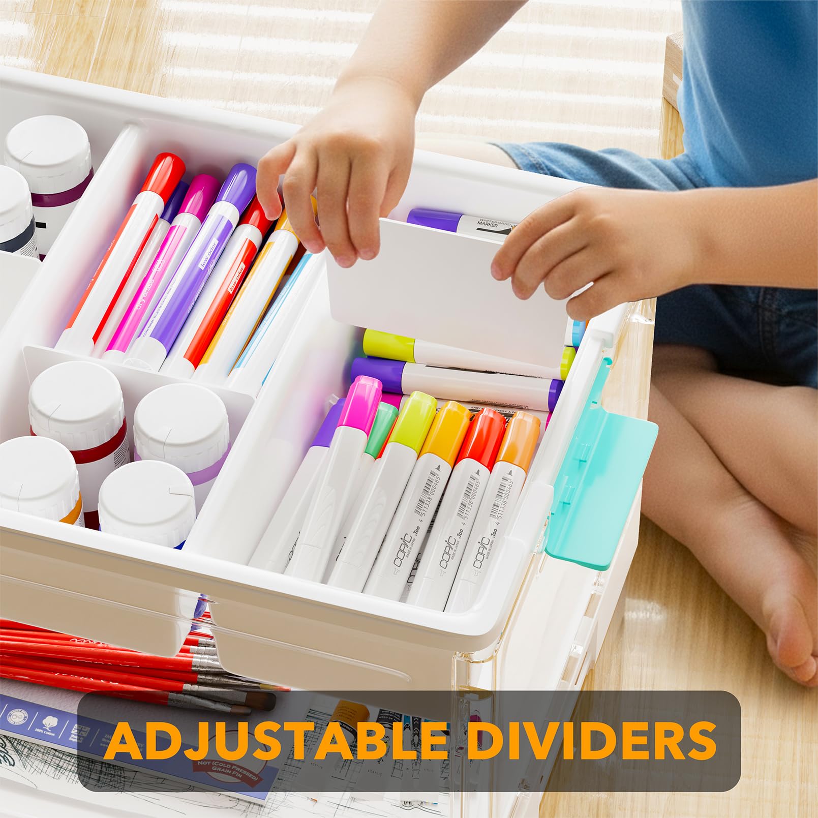 SpaceAid foldable design demonstrates space-saving storage when not in use.