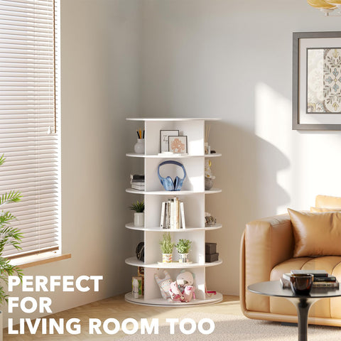 SpaceAid handbag display on rack demonstrates versatile storage for accessories.