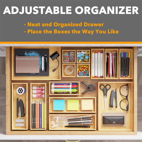 SpaceAid kitchen utensil tray keeps spoons and knives organized for quick access.