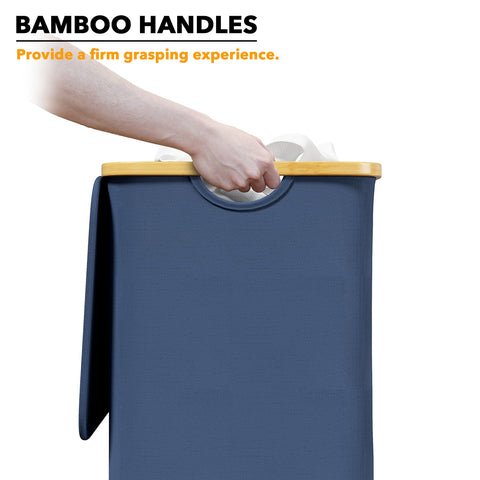 SpaceAid 110L hamper fits toys, blankets, and laundry in dorms