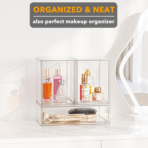 SpaceAid non-slip pads stabilize the organizer during use.