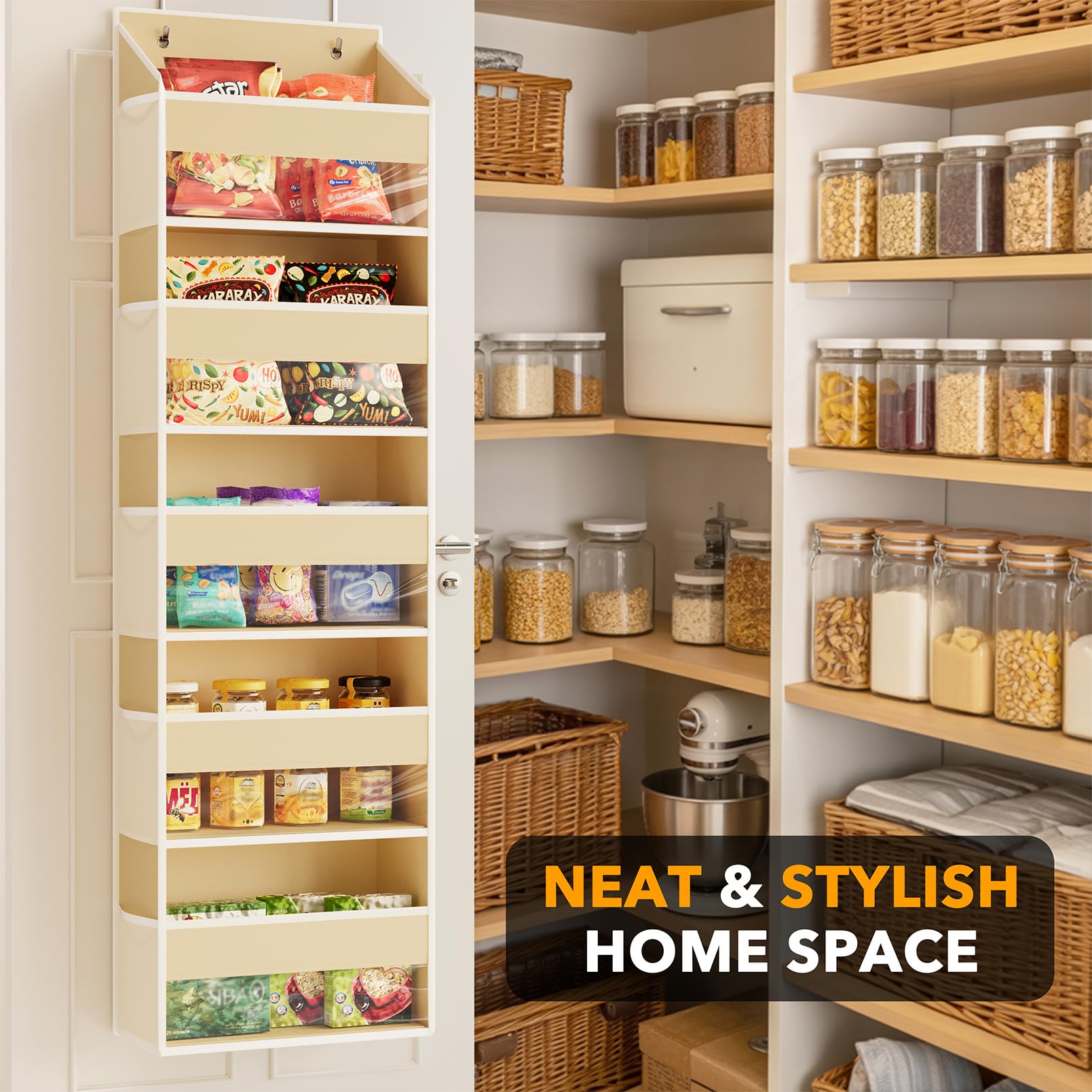 SpaceAid sturdy non-woven fabric organizer for long-lasting use