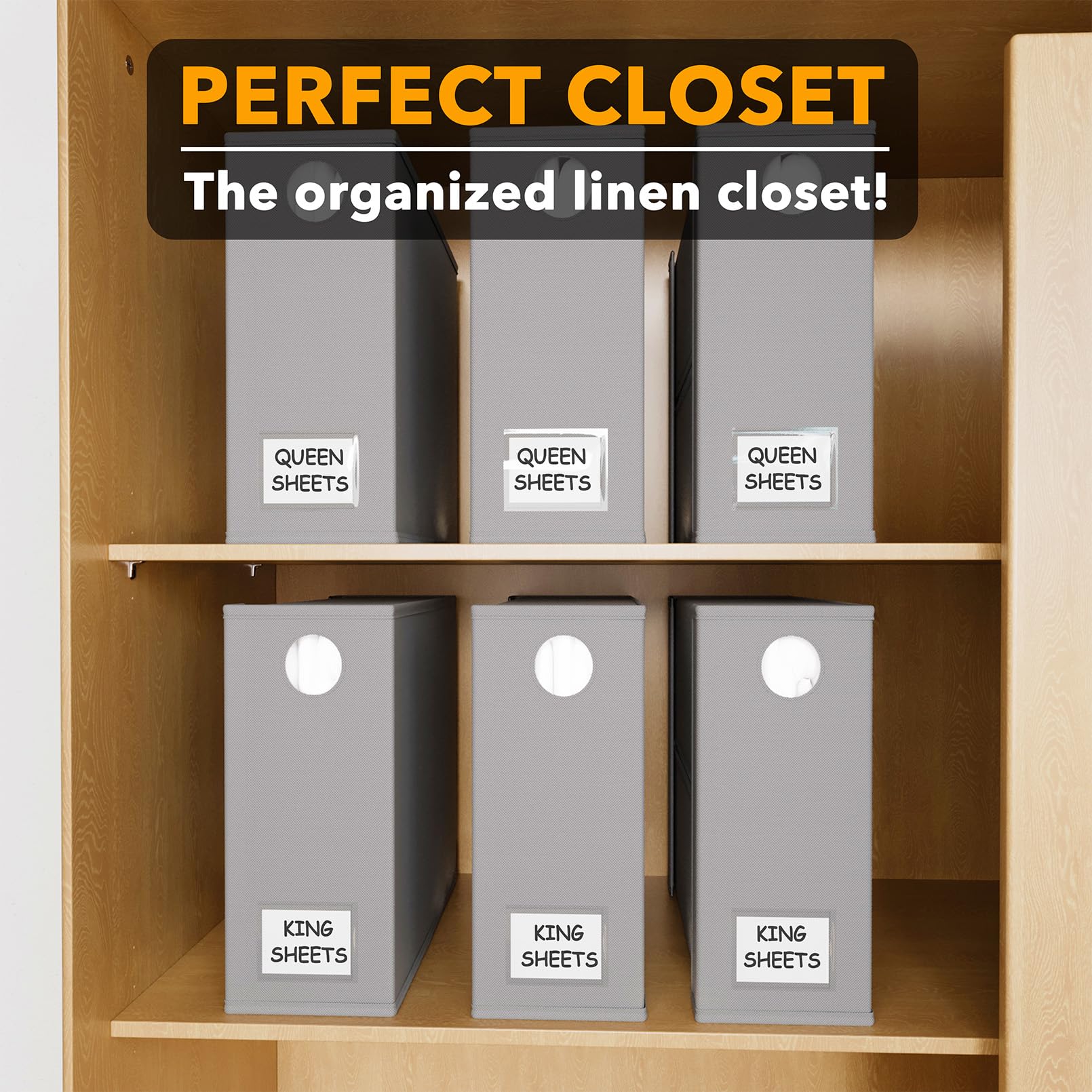 SpaceAid fits queen and king sheet sets with extra space