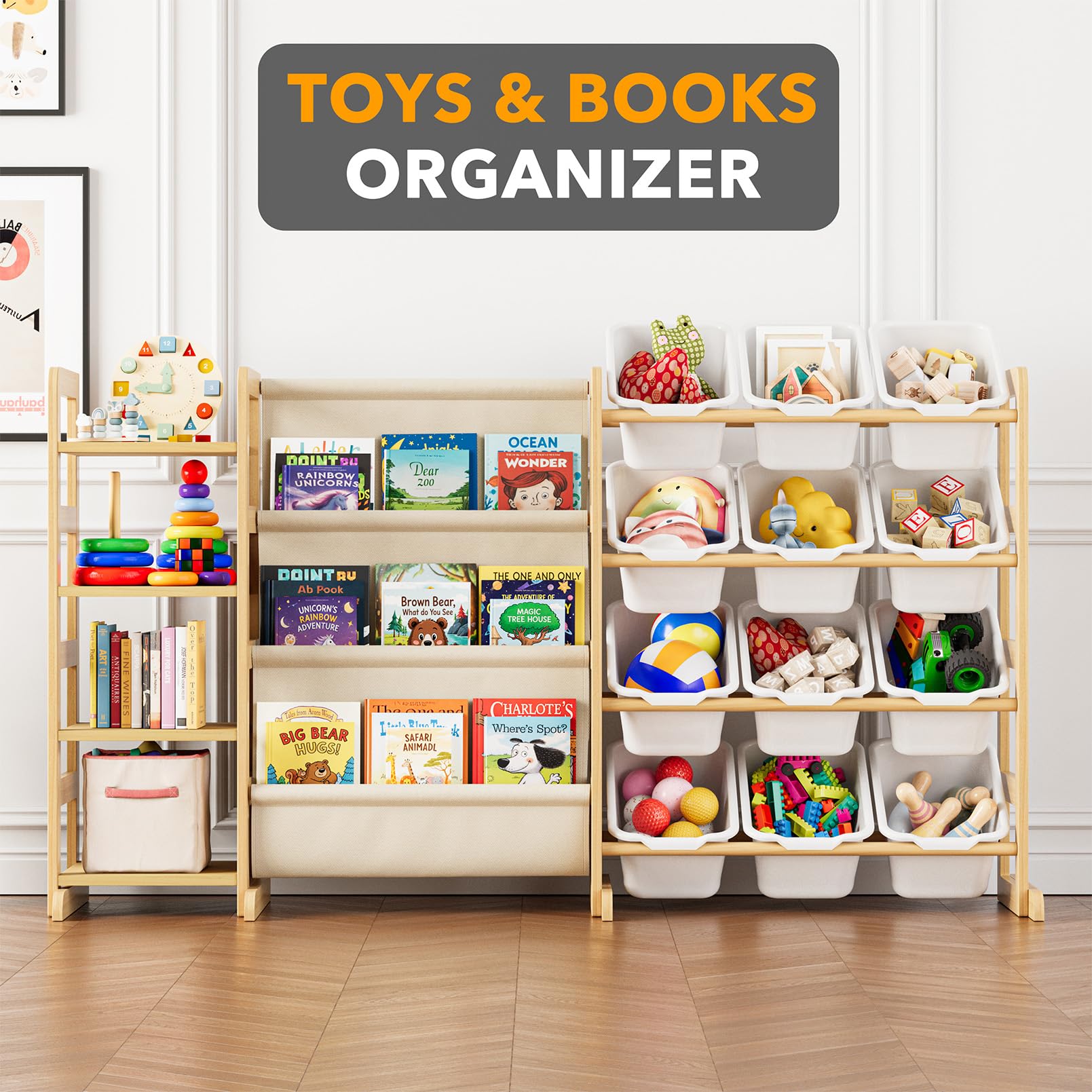 SpaceAid rounded edges and stability design prevent tipping during active play.