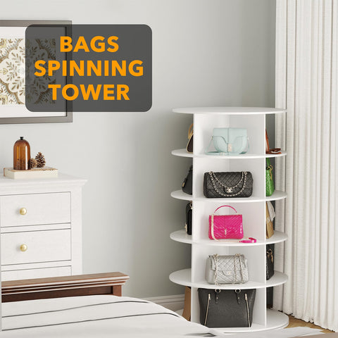 SpaceAid shoe rack side profile in white illustrates slim footprint, ideal for tight spaces.