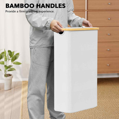 SpaceAid Slim positioned between washer and dryer for convenient laundry access