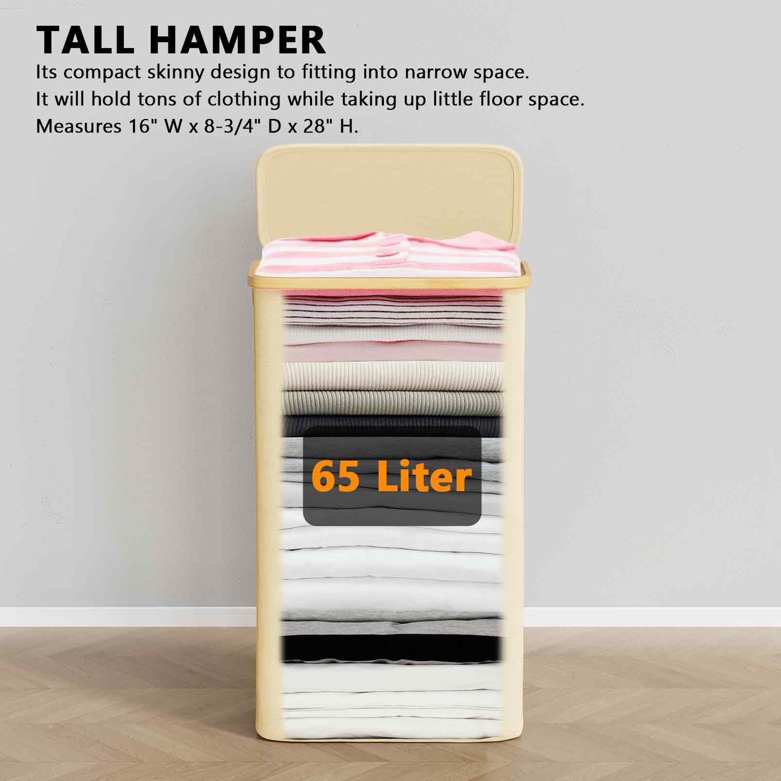SpaceAid Slim fits tight closets thanks to its narrow profile.