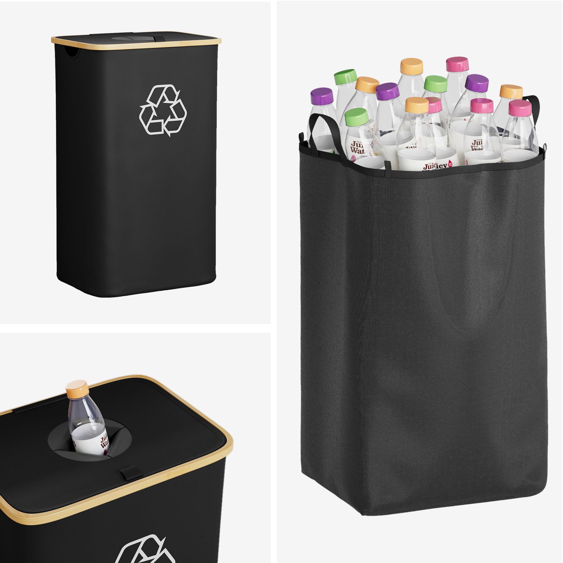 SpaceAid space saving design keeps kitchens tidy and odor controlled.