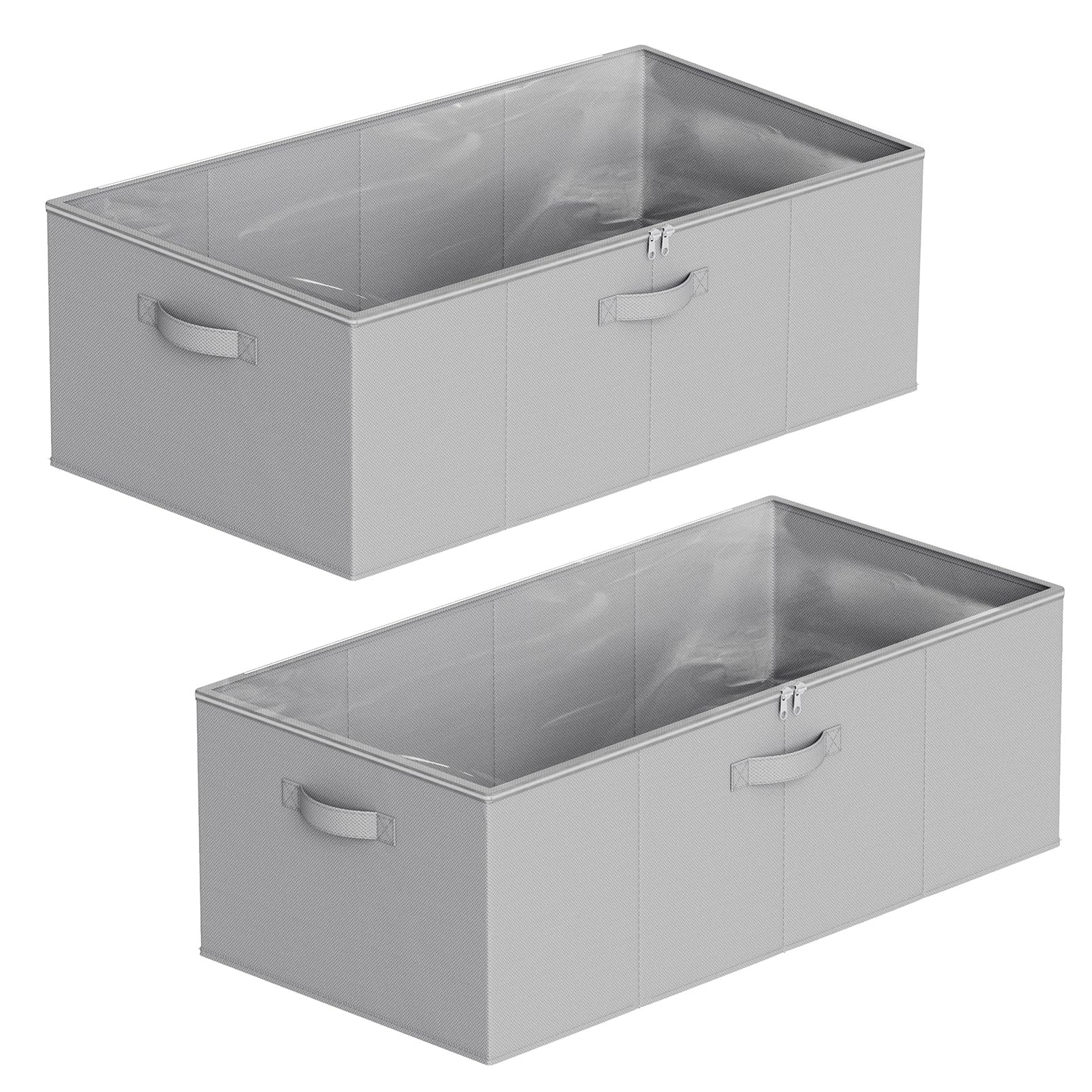 SpaceAid sturdy fabric under-bed bin supporting seasonal items safely.