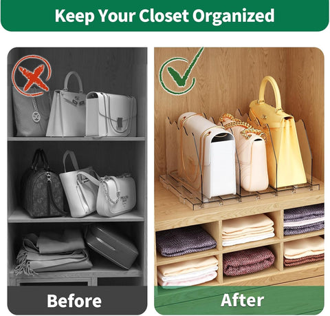 SpaceKEEPER multi-purpose divider for bags, files, or cosmetics