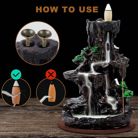 Upgraded SpaceKEEPER backflow cones extend aroma life with richer scent.