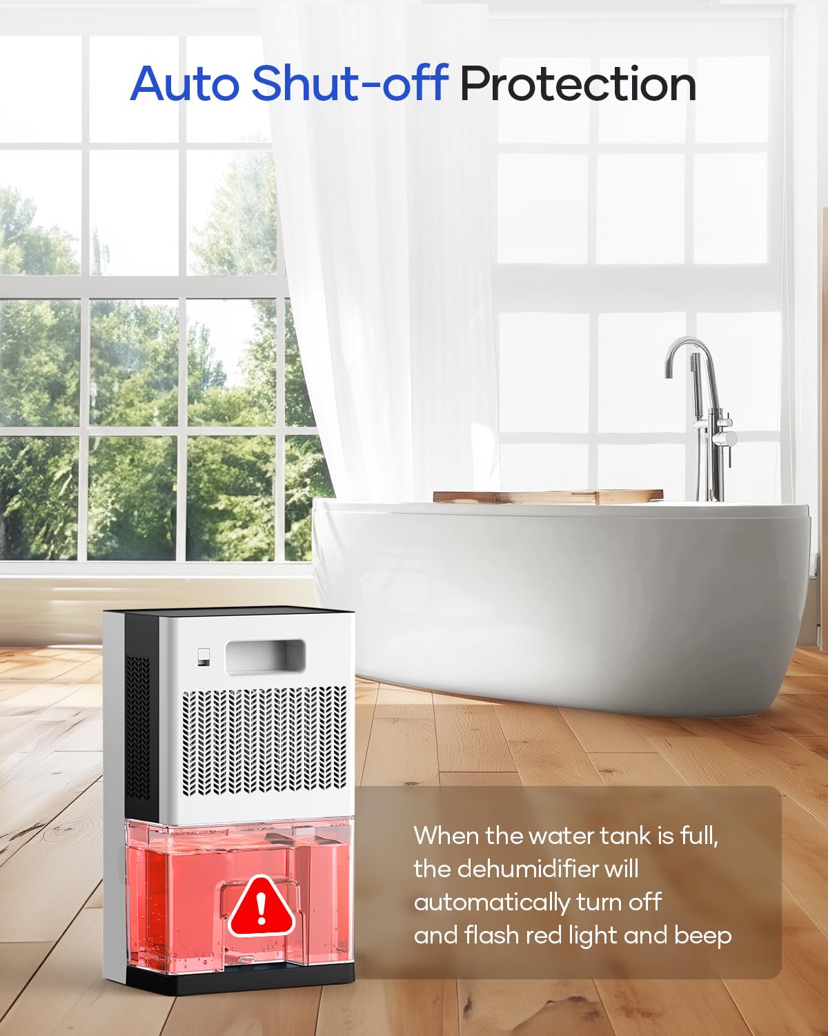 Spacekey dehumidifier runs quietly, ideal for bedrooms and RVs