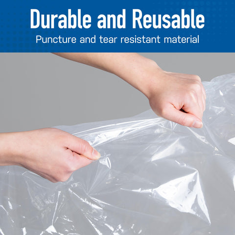 Spacesaver durable bags are reusable and great for moving or dorm storage.