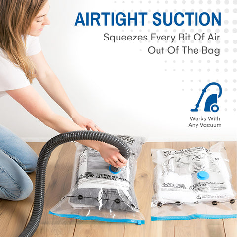Spacesaver packaging demonstrates quick, mess-free packing and moving.