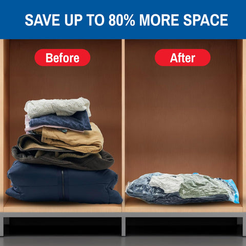 Spacesaver airtight seal prevents moisture and dust from reaching contents.