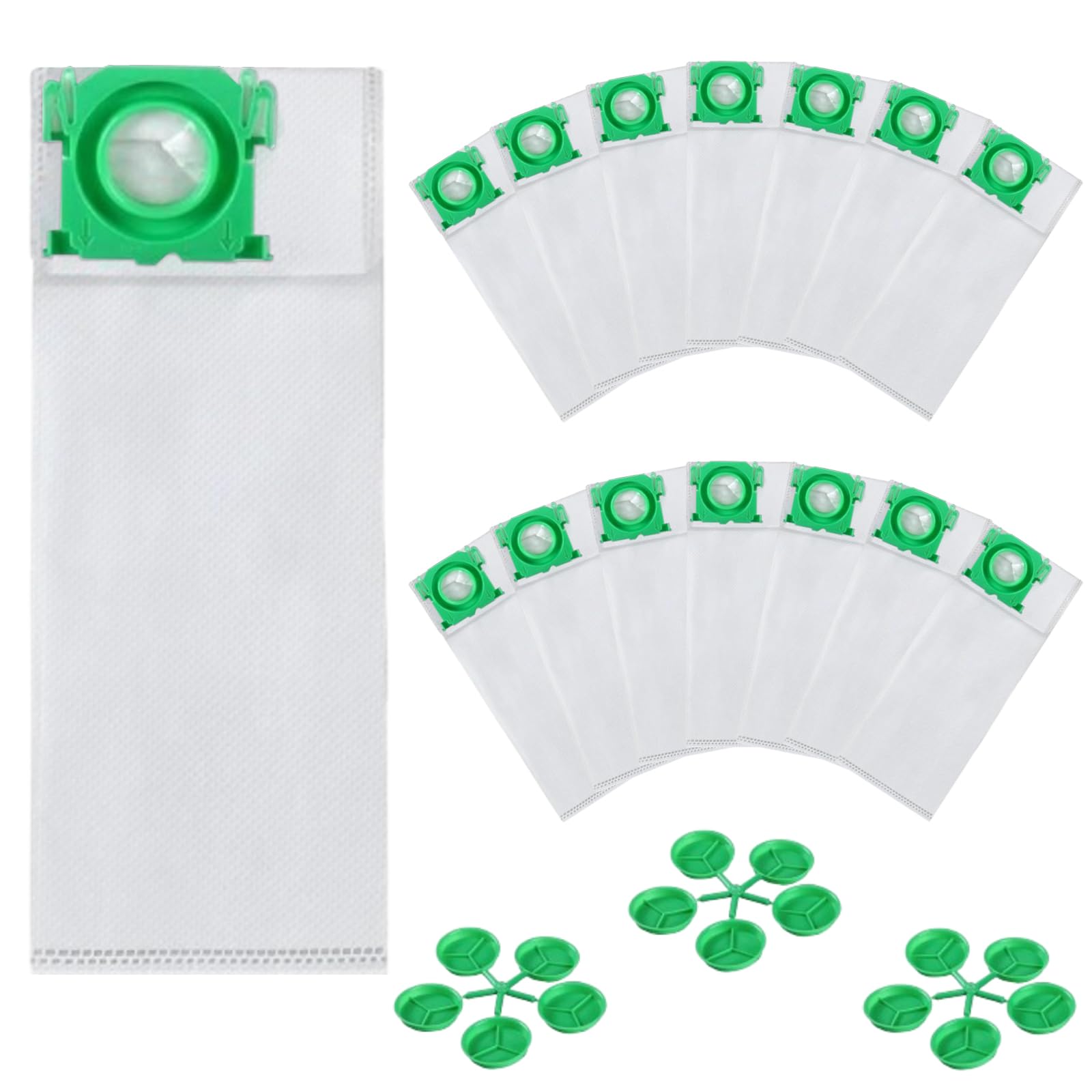 SpaceTent 6629AM bag pack for Sebo K series with 15 bags included.