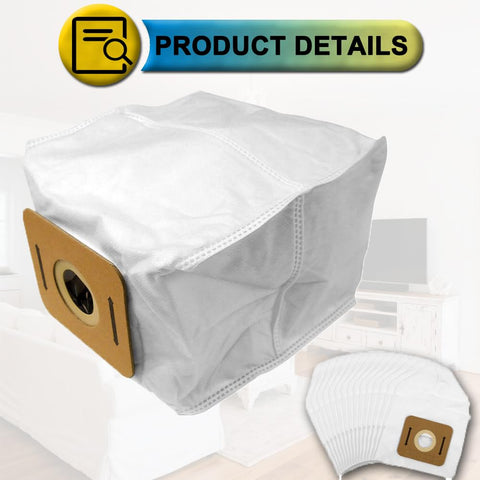 SpaceTent replacement bags for pet dander and debris – cleaner results.