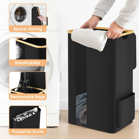 SpaceTrove collapsible design folds compactly for storage