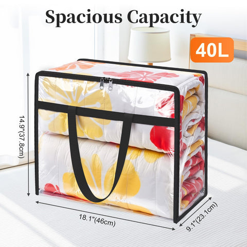 SpaceTrove waterproof and dust-proof PVC keeps items dry and clean